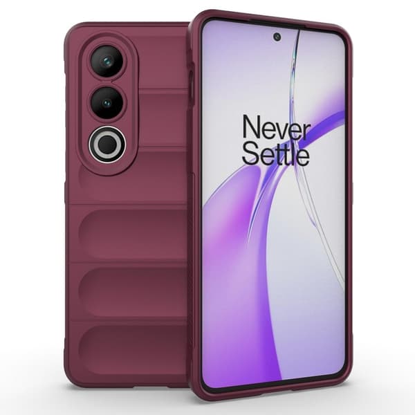 Blødt grebsformet OnePlus Ace 3V cover - Rødvin Red