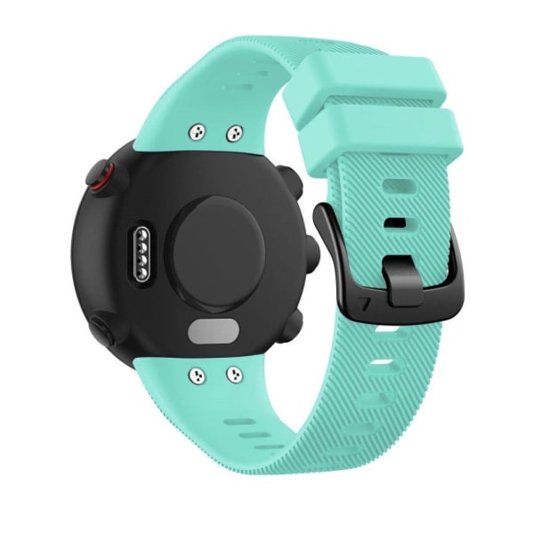 Garmin Forerunner 45 hållbart klockarmband i silikon - Cyan Grön