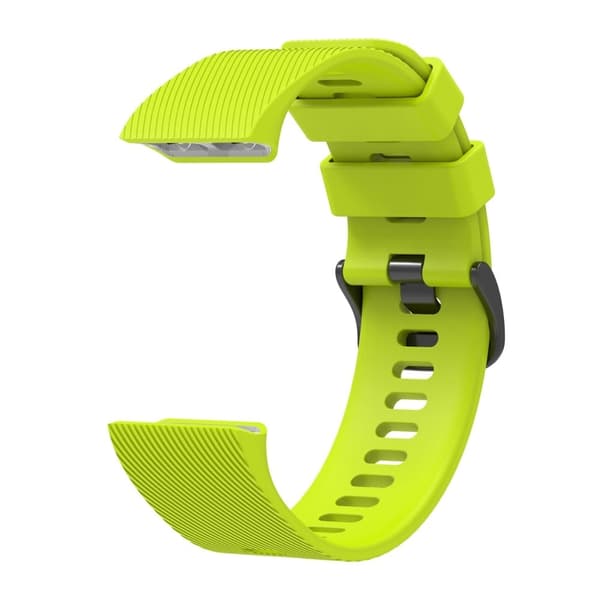 Silikonarmband Garmin Forerunner 35 / 30 Justerbart klockarmband med svart spänne - Grön Grön