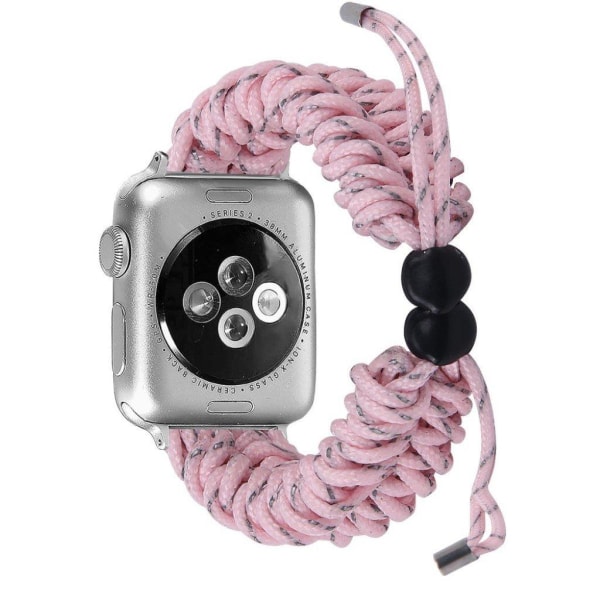 Apple Watch Series 6 / 5 40mm braided watch band - Pink Rosa