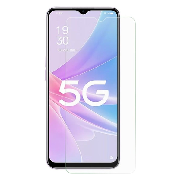 0.3mm karkaistua lasia Oppo A78 näytönsuojat Transparent