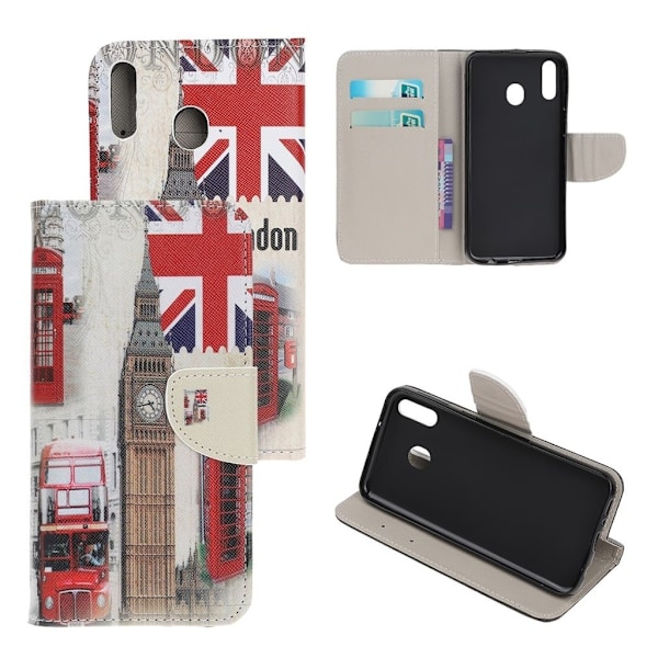 Wonderland Samsung Galaxy A20e etui - Big Ben Multicolor