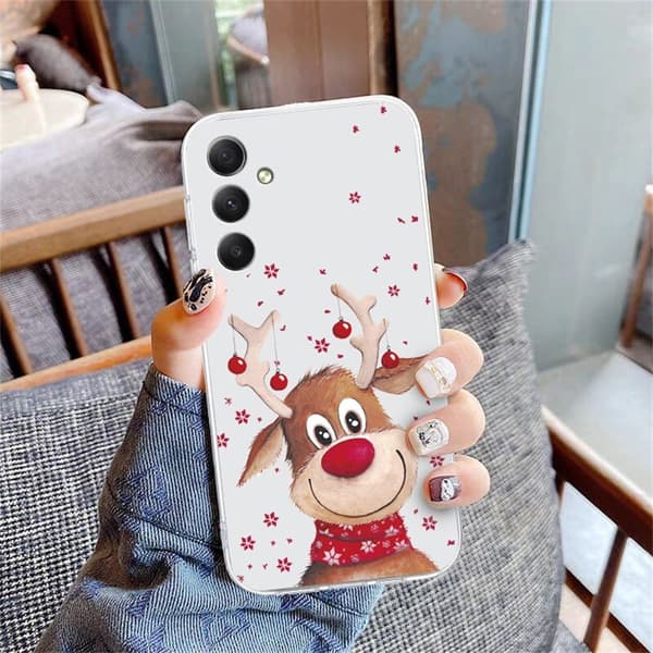 Vibe Samsung Galaxy A15 skal - Hjort Röd