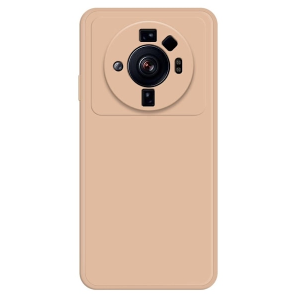 Avfasat gummerat anti-droppskydd för Xiaomi 12S Ultra - Orange Orange