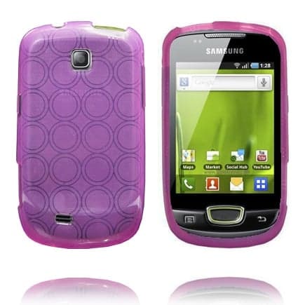 Amazona (Lilla) Samsung Galaxy Mini S5570 Deksel Purple