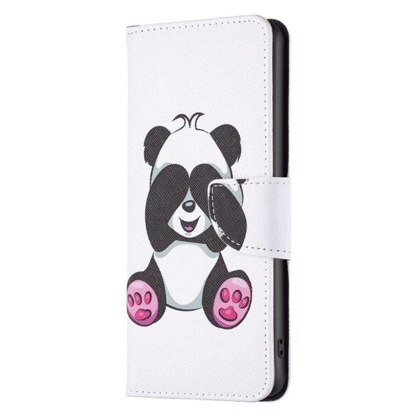 Wonderland Samsung Galaxy S23 Ultra Flip Etui - Panda White