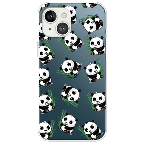 Deco iPhone 14 Plus kotelot - Pandat Black
