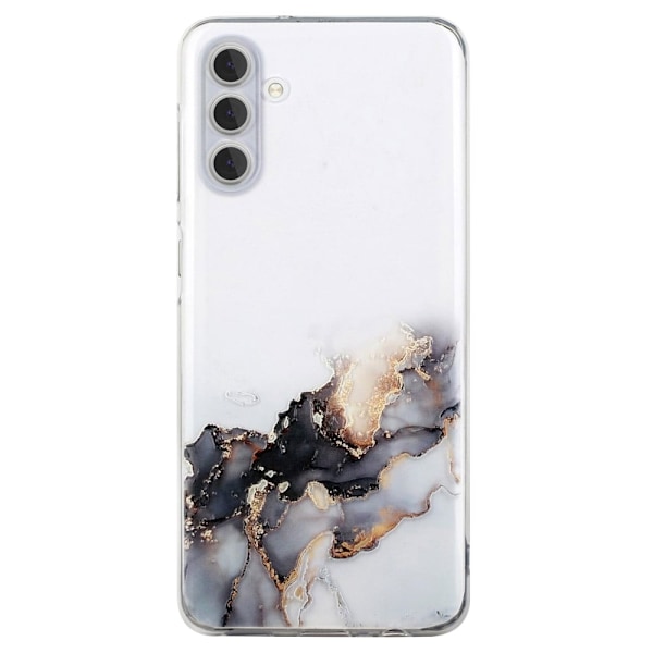 Marmormotiv Samsung Galaxy A14 skal - Svart Svart