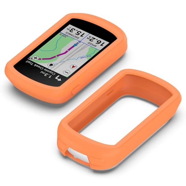 Garmin Edge Explore 2 silikondeksel - Oransje Orange