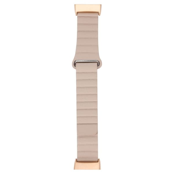 Fitbit Charge 3 ægte læder Urrem - Guld Gold