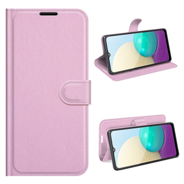 Classic Samsung Galaxy A02 Flippetui - Rosa Pink