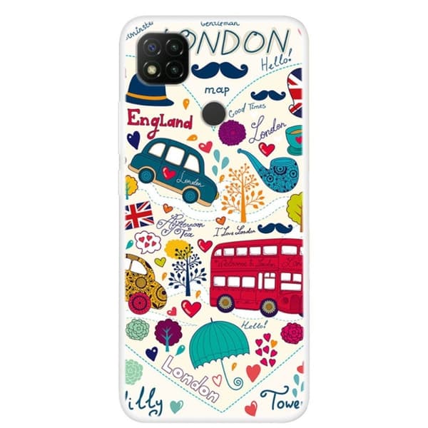 Deco Xiaomi Redmi 9C skal - Element Från London multifärg