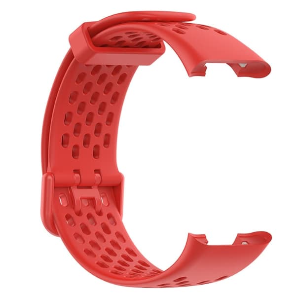 Xiaomi Mi Band 7 Pro silikoninen ranneke - Musta / Punainen Red
