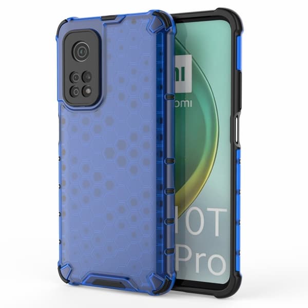 Bofink Honeycomb Xiaomi 11T / Xiaomi 11T Pro skal - Blå Blå