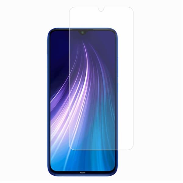 0.3mm skærmbeskyttelse i hærdet glas til Xiaomi Redmi Note 8 Transparent