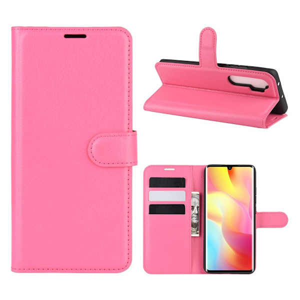 Classic Xiaomi Mi Note 10 Lite Etui - Rose Pink