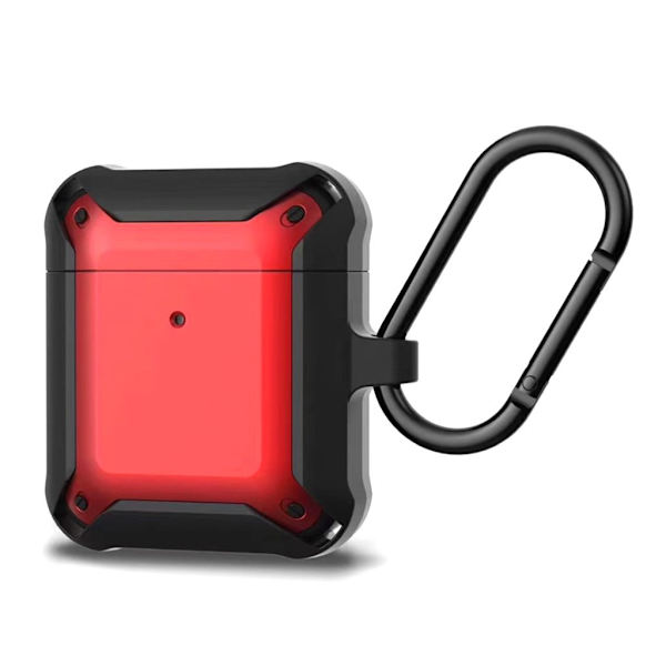 Airpods hybrid-etui - Rød / Sort Red