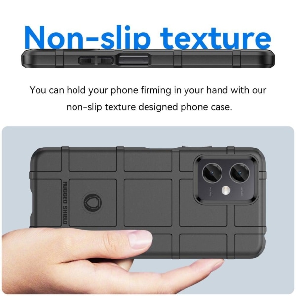 Rugged Shield Etui Xiaomi Redmi Note 12 - Sort Black