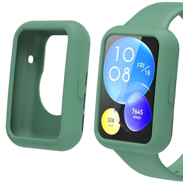 Huawei Watch Fit 2 silikondeksel - Grønn Green