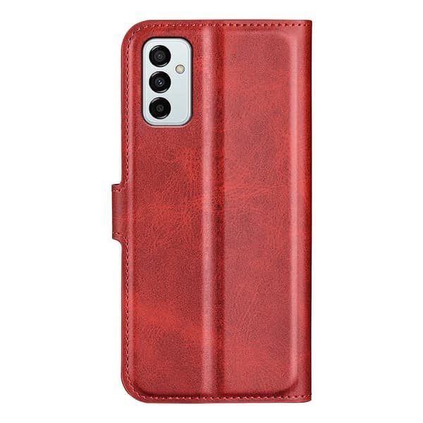 Samsung Galaxy M23 nahkainen lompakokkotelo - Punainen Red