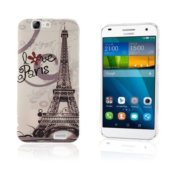 Westergaard Huawei Ascend G7 Kuori - Eiffel Torni Multicolor