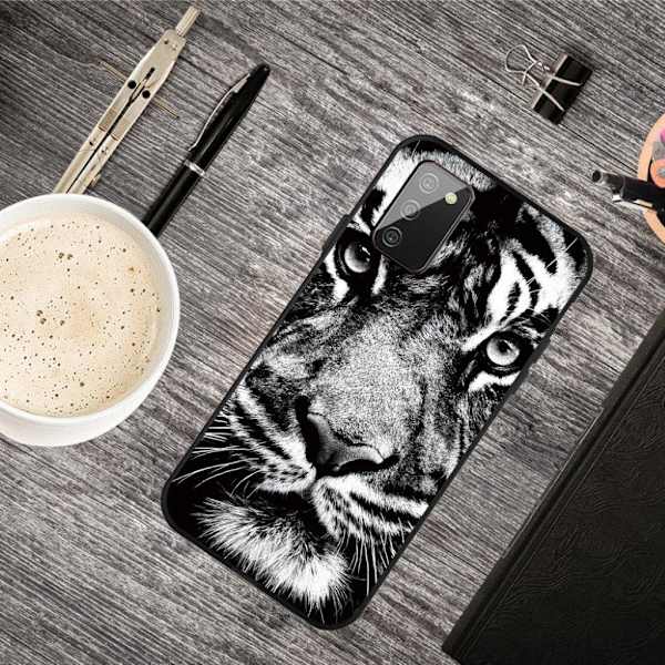 Imagine Samsung Galaxy A02s Etui - Tiger Black