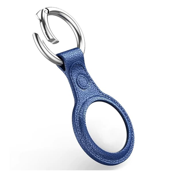 AirTags nahkakuvioinen suojus - Sininen Blue