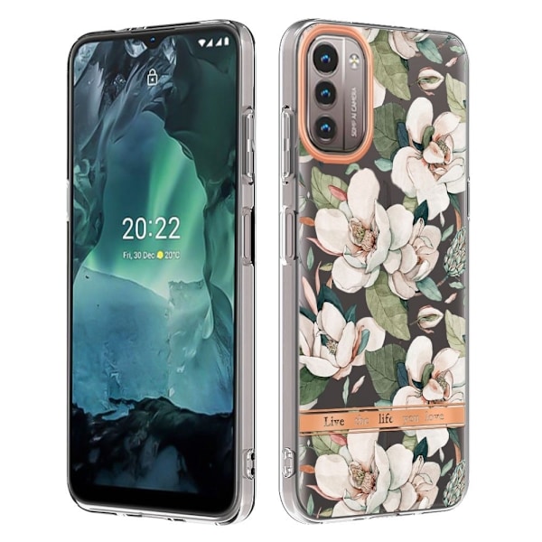 Supertunt och tåligt mjukfodral för Nokia G11 / G21 - Grön Gardenia Grön