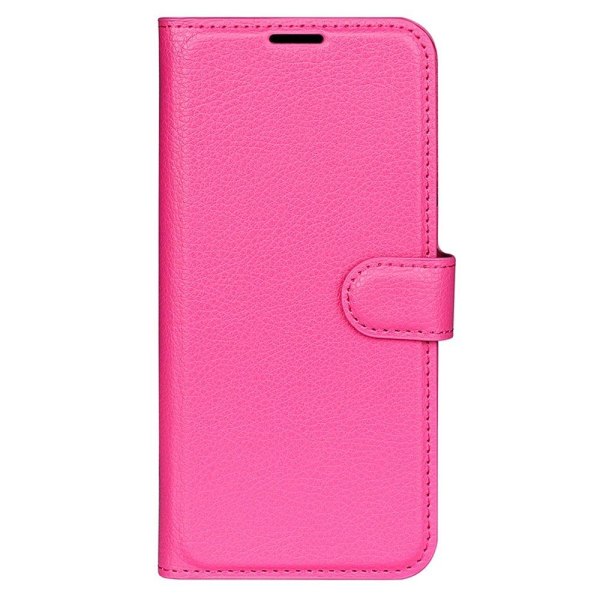 Klassisk Vivo iQOO 9 Pro flip etui - Pink Pink