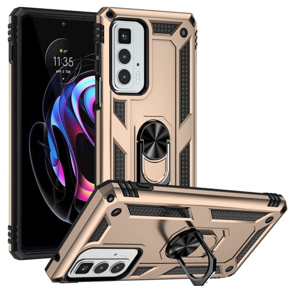 Ring Guard etui - Motorola Edge 20 Pro - Guld Gold