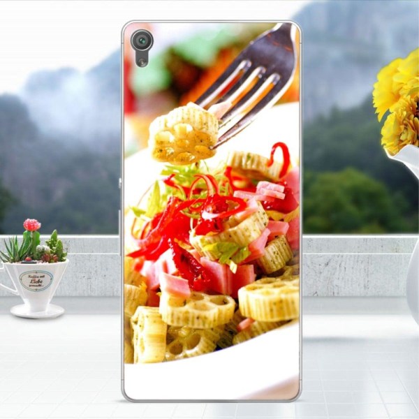 Sony Xperia XA Skal med unikt fika motiv - Pasta multifärg