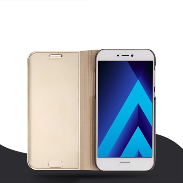Mirror Samsung Galaxy A3 (2017) fodral - Silver/Grå Silvergrå
