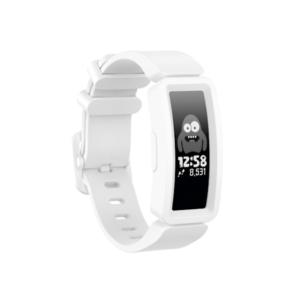 Fitbit Inspire / Inspire HR klockarmband i silikon - Vit Vit