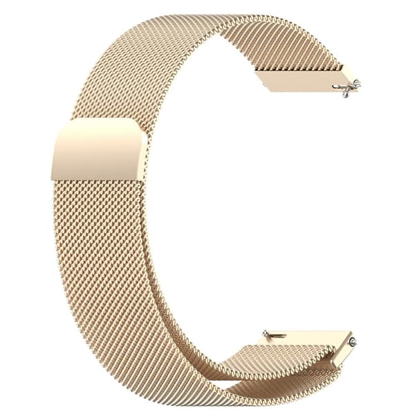Universal milanese klockarmband i rostfritt stål - Champagne Guld Guld