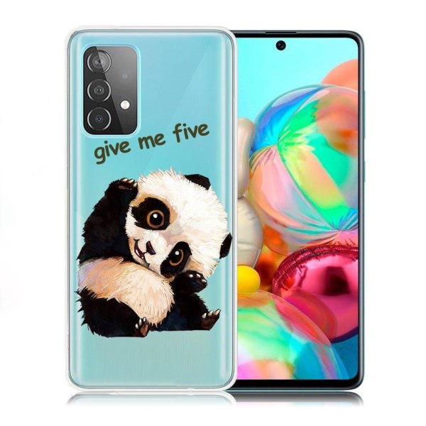 Deco Samsung Galaxy A72 5G etui - Panda White