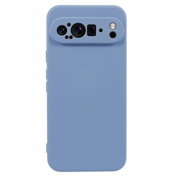 Google Pixel 9 Pro XL-etui 2,0 mm faldbeskyttelse Fleksibelt telefon cover - Grå Silver grey