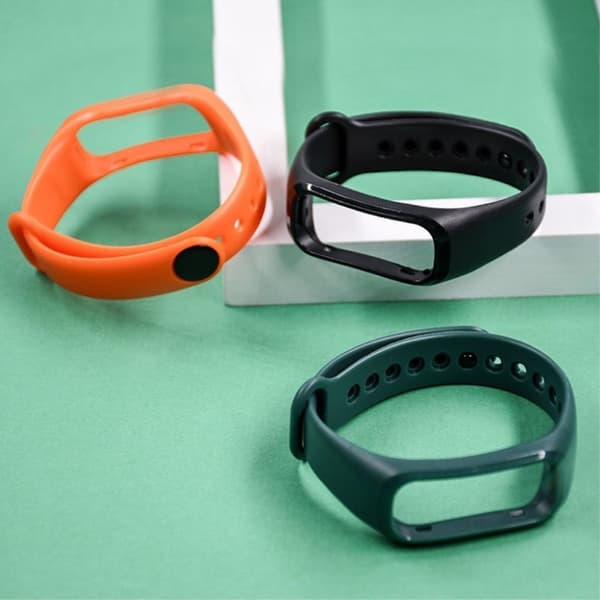Oppo Band Style silicone watch band - Black Svart