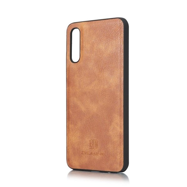 DG.MING Samsung Galaxy A50 2-in-1 Wallet kotelot - Ruskea Brown