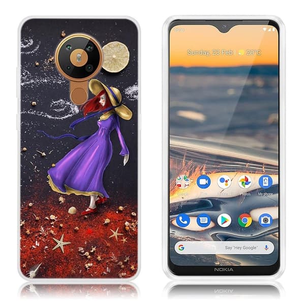 Deco Nokia 5.3 deksel - Rødhåret Jente Multicolor