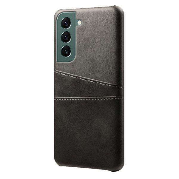 Dual Card Samsung Galaxy S24 Plus cover - Sort Black
