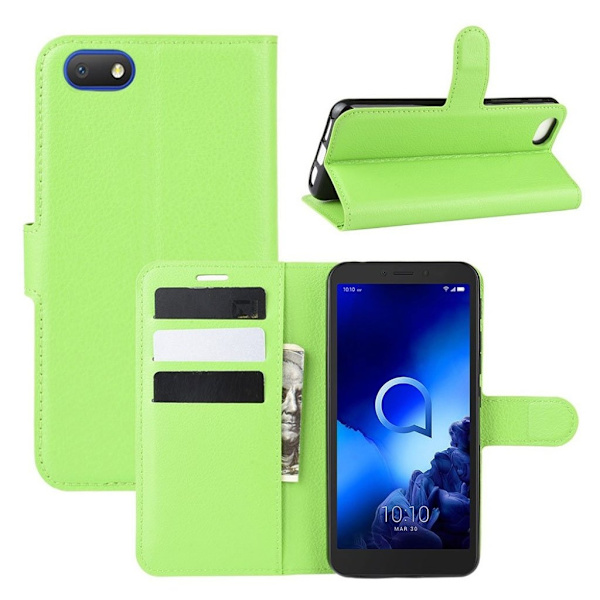 Classic Alcatel 1v (2019) flip case - Grønn Green