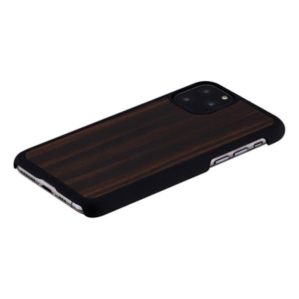 Man&Wood premium-kotelo iPhone 11:lle - Eebenpuu Brown