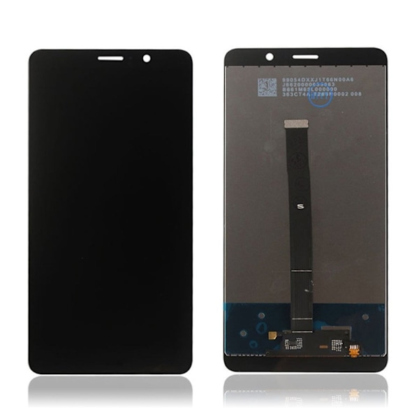 Huawei Mate 9 OEM LCD skærmbeskytter og digitizer Montage - Sort Black