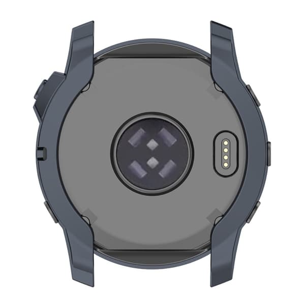 Garmin Fenix 7X elektropläteringsskydd - Mörkgrå Silvergrå