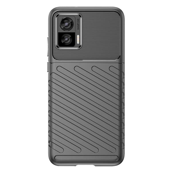 Thunder Motorola Edge 30 Neo Etui - Svart Black