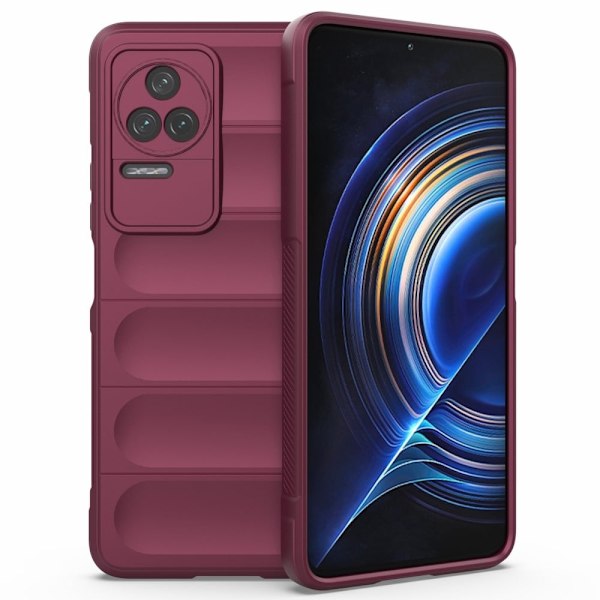 Pehmeä kahva muotoiltu kuori Xiaomi Redmi K50 / Xiaomi Redmi K50 Pro - Viininpunainen Red