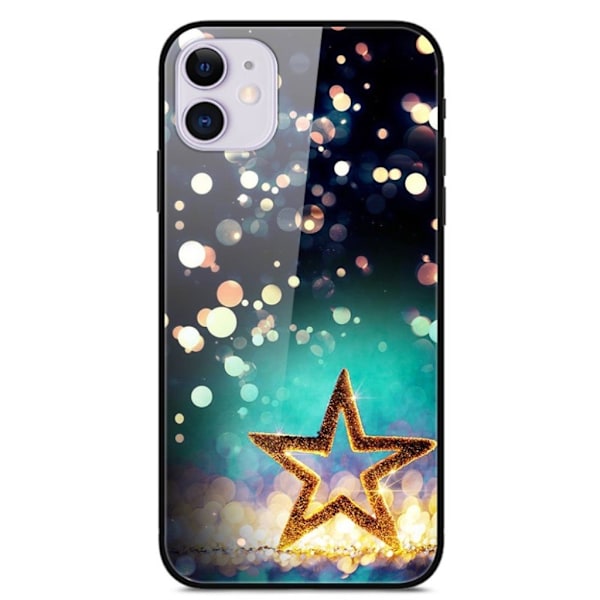 Fantasy iPhone 12 Pro / iPhone 12 skal - Stjärnor Brun