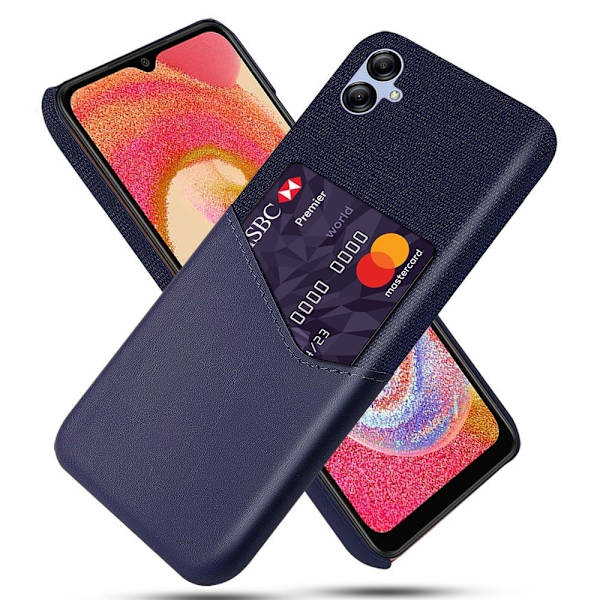 Bofink Samsung Galaxy A04 Kredittkort Deksel - Blå Blue