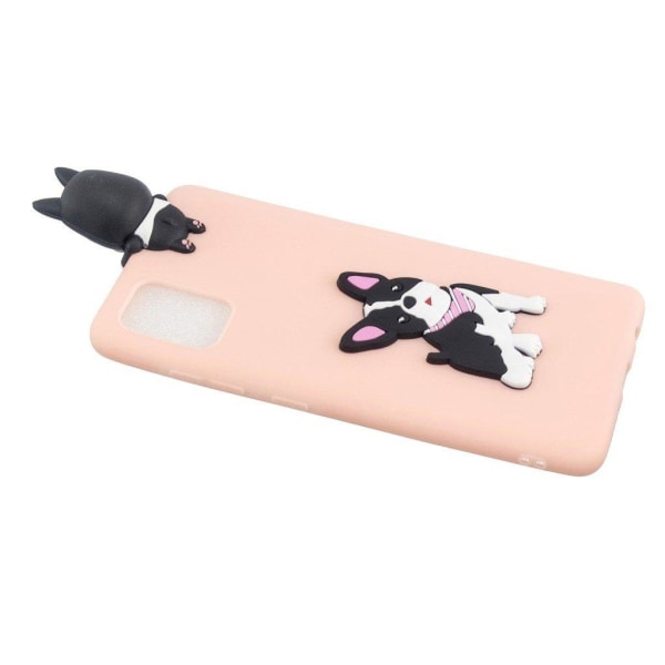 Cute 3D Samsung Galaxy A71 cover - Hund Beige