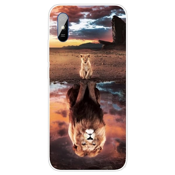 Deco Xiaomi Redmi 9A skal - Lejon Brun